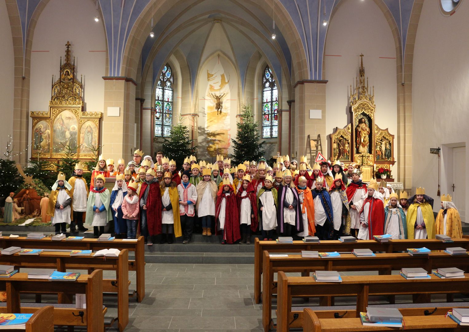 Rückblick 2019 Sternsingeraktion St. Dionysius Elsen